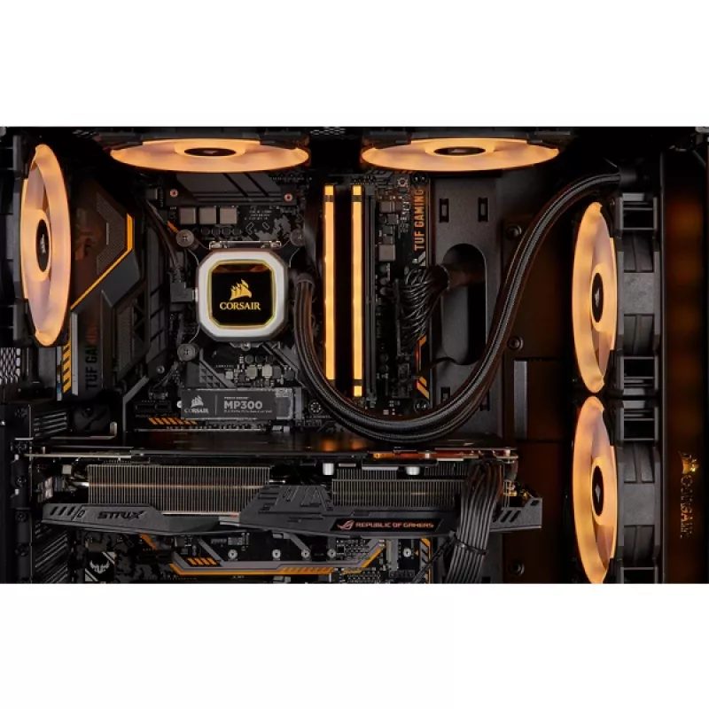 CORSAIR Memoria 16GB DDR4 3200MHz 2x8GB C16 - Negro (envase abierto)