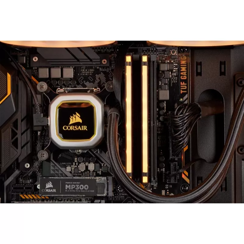CORSAIR Memoria 16GB DDR4 3200MHz 2x8GB C16 - Negro (envase abierto)