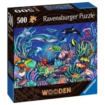 Ravensburger 17515 Puzle 500 piezas Animales Bajo el mar