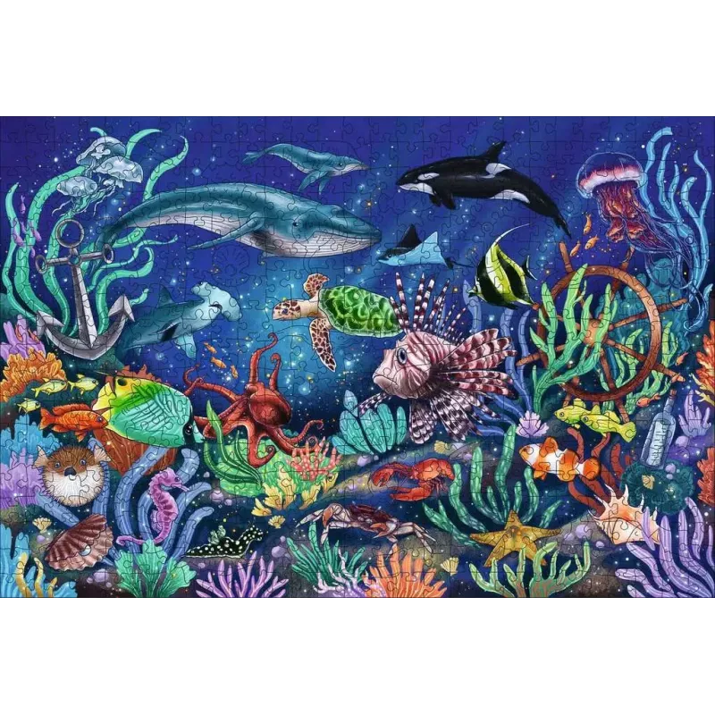 Ravensburger 17515 Puzle 500 piezas Animales Bajo el mar