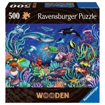 Ravensburger 17515 Puzle 500 piezas Animales Bajo el mar