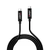 Lindy Cable USB 3.2 Gen 2 C/C activo de 5 m, 5 m, USB C, USB C, USB 3.2 Gen 2 (3.1 Gen 2), 10 Gbit/s, Negro