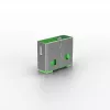 Lindy Bloqueador de puerto USB (sin llave) – Paquete de 10, código de color: Verde