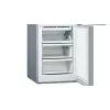 Bosch Serie 2 KGN33NLEB frigorífico combi, libre instalación, 279 l, No Frost, E, acero inoxidable
