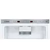 Bosch Serie 6 KGE36AICA frigorífico-congelador combinado independiente 308 l acero inoxidable