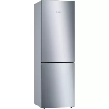 Bosch Serie 6 KGE36AICA frigorífico-congelador combinado independiente 308 l acero inoxidable