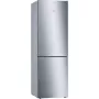 Bosch Serie 6 KGE36AICA frigorífico-congelador combinado independiente 308 l acero inoxidable