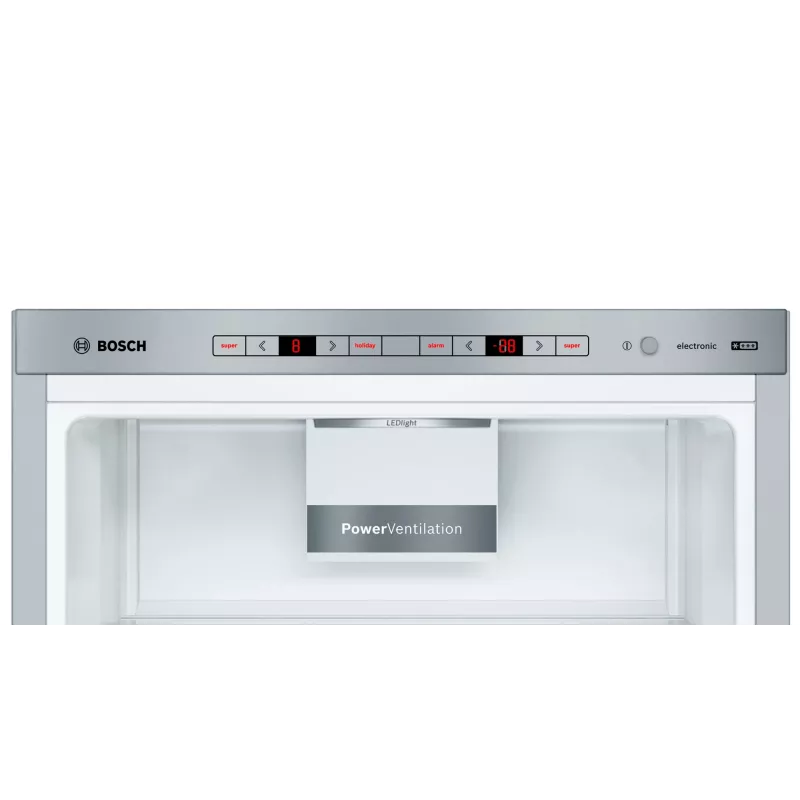 Bosch Serie 6 KGE39ALCA frigorífico combi, libre instalación, 201 cm, congelador 94 l, C, acero inoxidable
