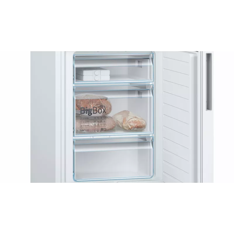 Bosch Serie 6 KGE36AWCA frigorífico-congelador combinado independiente 308 l blanco