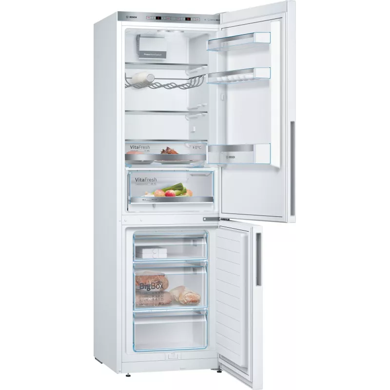 Bosch Serie 6 KGE36AWCA frigorífico-congelador combinado independiente 308 l blanco