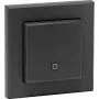 Sensor de temperatura y humedad interior HomeMatic HmIP‑STH‑A antracita, sensor inalámbrico para smart home