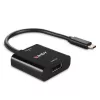 Convertidor Lindy USB Type-C a DisplayPort 4K144, USB Type-C, salida DisplayPort, 3840 x 2160 píxeles