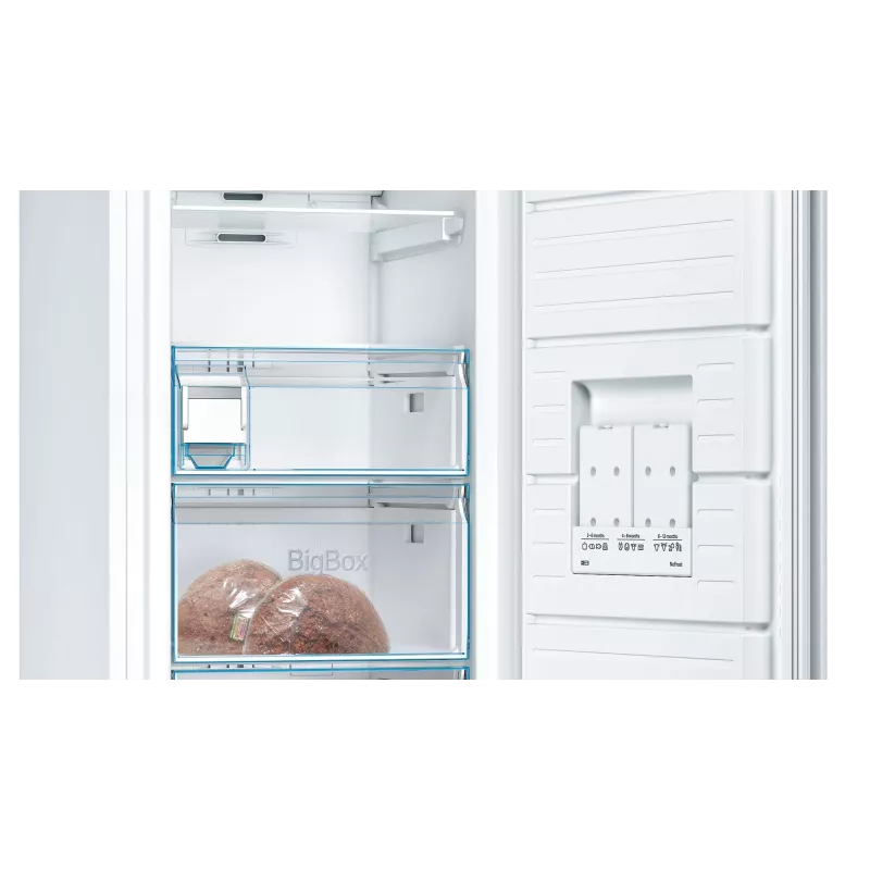 Bosch Serie 6 GSN51DWDP congelador vertical independiente 290 l blanco