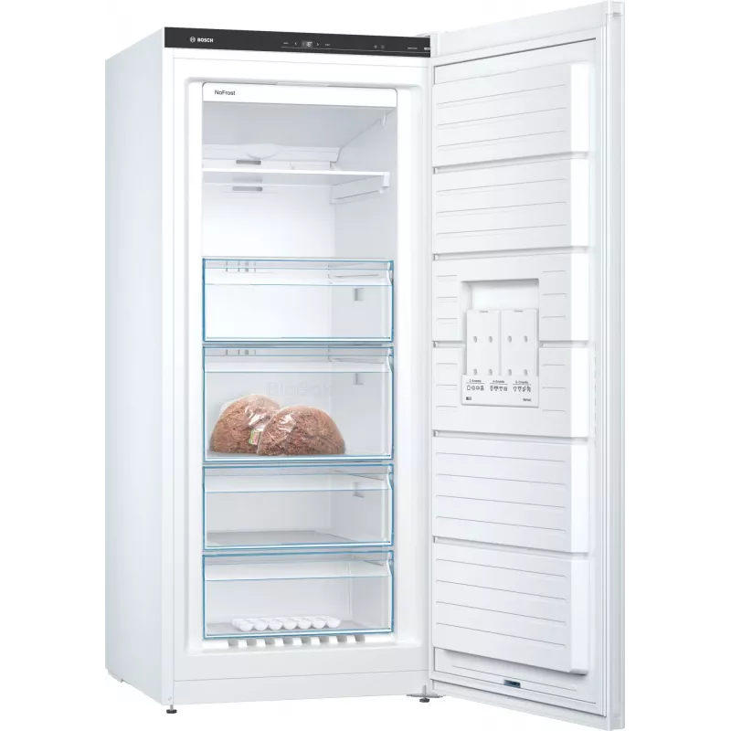 Bosch Serie 6 GSN51DWDP congelador vertical independiente 290 l blanco
