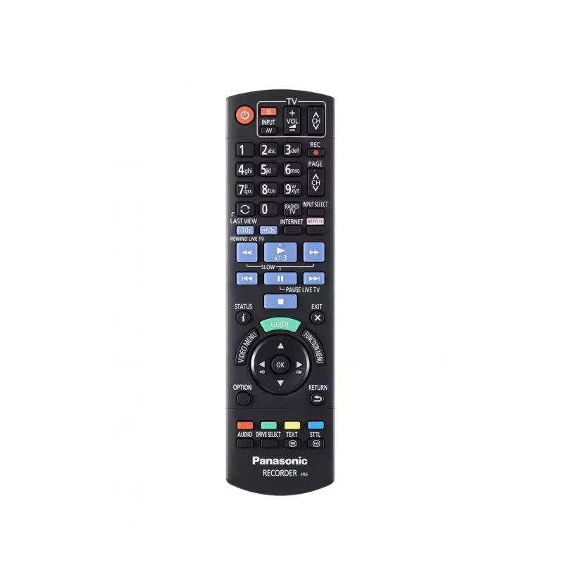 Panasonic DMR-BST765AG grabador Blu-ray 3D con disco duro de 500 GB, plateado/negro