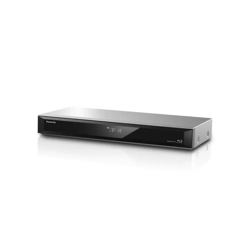 Panasonic DMR-BST765AG grabador Blu-ray 3D con disco duro de 500 GB, plateado/negro