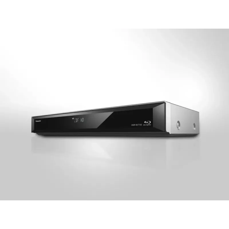 Panasonic DMR-BST765AG grabador Blu-ray 3D con disco duro de 500 GB, plateado/negro