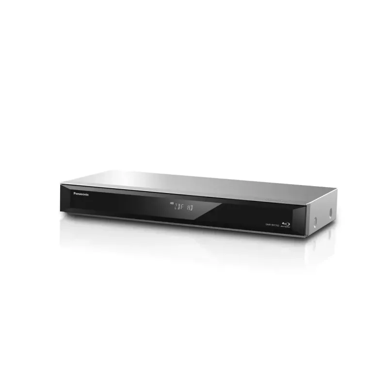 Panasonic DMR-BST765AG grabador Blu-ray 3D con disco duro de 500 GB, plateado/negro