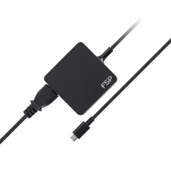 FSP NB C 65 adaptador PD, salida: 5 V, 9 V, 12 V, 15 V, 20 V, universal, interior, 100 - 240 V, 50/60 Hz, 65 W, 5 - 20 V