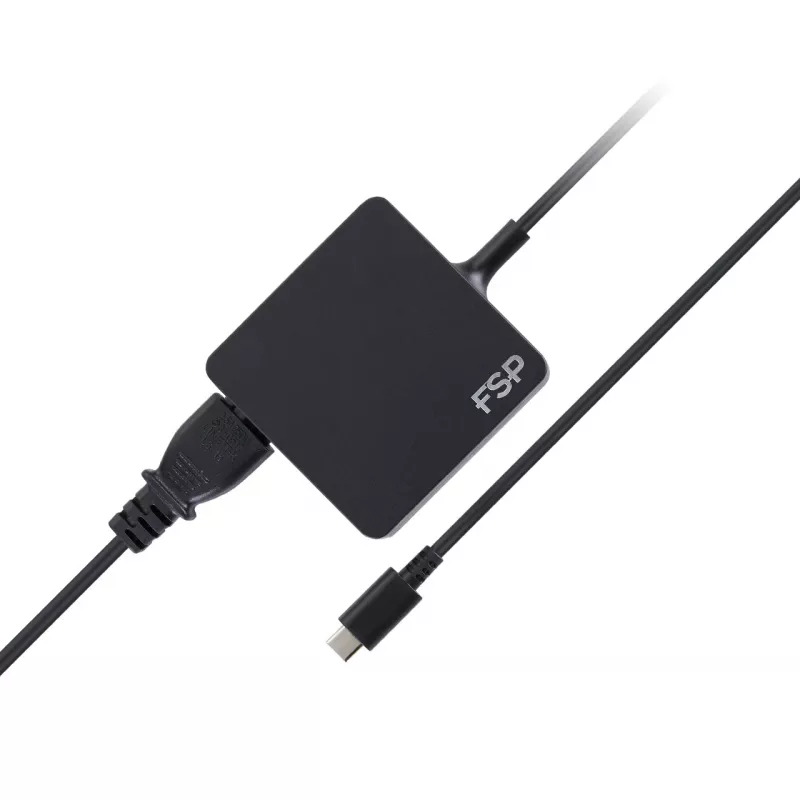 FSP NB C 65 adaptador PD, salida: 5 V, 9 V, 12 V, 15 V, 20 V, universal, interior, 100 - 240 V, 50/60 Hz, 65 W, 5 - 20 V