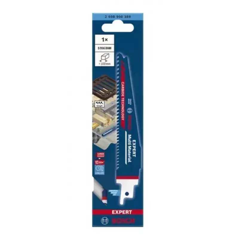 Bosch 2 608 900 389 hoja de sierra de calar/marquetar hoja de sierra sable carburo 1 ud.