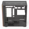 PC mini torre Aerocool D301A negro madera fuente de alimentación ATX