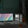 PC mini torre Aerocool D301A negro madera fuente de alimentación ATX