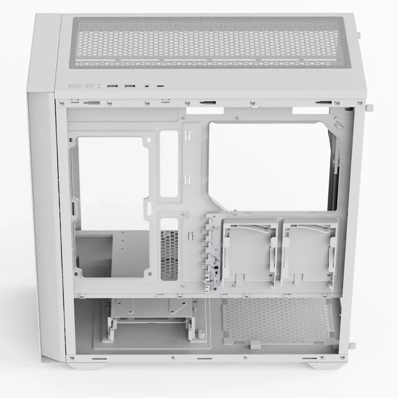 Aerocool D502A torre semitorre blanca