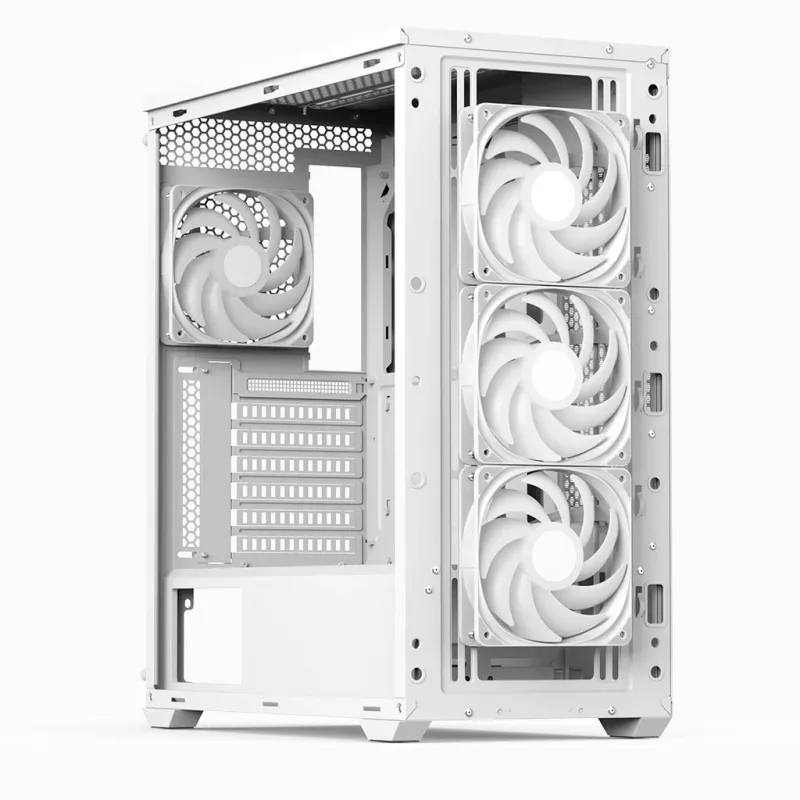 Aerocool D502A torre semitorre blanca