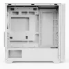Aerocool D301A mini torre blanca, madera