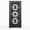 Aerocool D502A torre semitorre negra