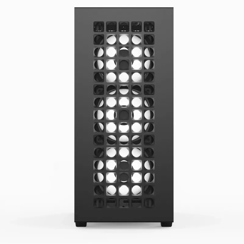 Aerocool D502A torre semitorre negra