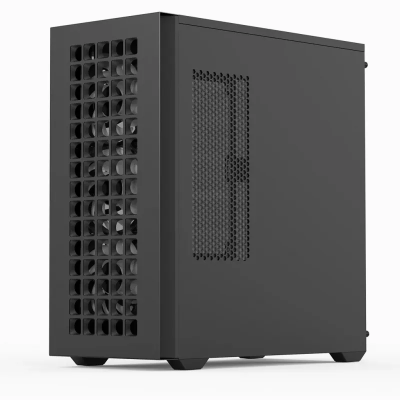 Aerocool D502A torre semitorre negra