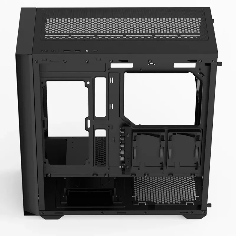 Aerocool D502A torre semitorre negra