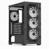 Aerocool D502A torre semitorre negra