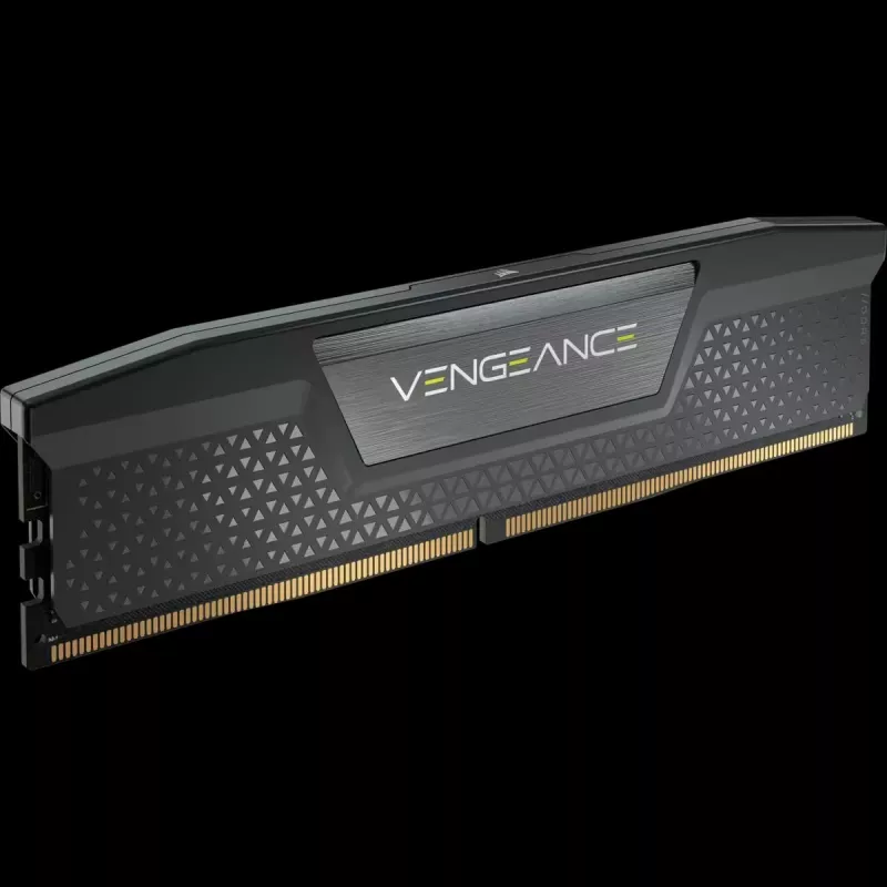 Memoria CORSAIR 64 GB – DDR5 (2x32 GB) DRAM 6600 MT/s CL32 kit de memoria – negra Vengeance