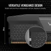 Memoria CORSAIR 64 GB – DDR5 (2x32 GB) DRAM 6600 MT/s CL32 kit de memoria – negra Vengeance