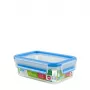EMSA 508538 Fiambrera caja rectangular Transparente 8 uds.