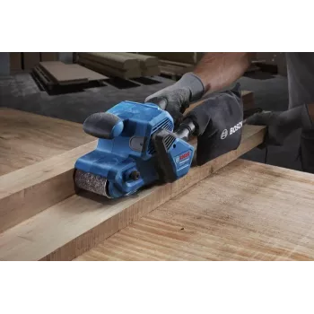 Bosch GBS 750 Professional Lijadora de banda Negro, Azul 850 W