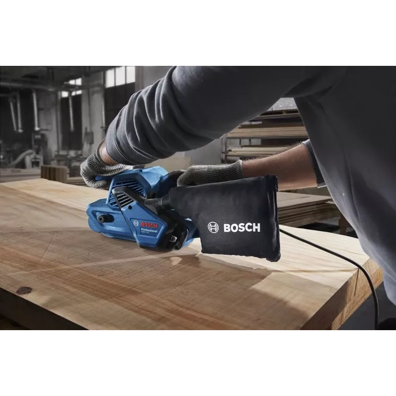 Bosch GBS 750 Professional Lijadora de banda Negro, Azul 850 W