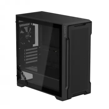 GIGABYTE C102 GLASS Torre Midi negra