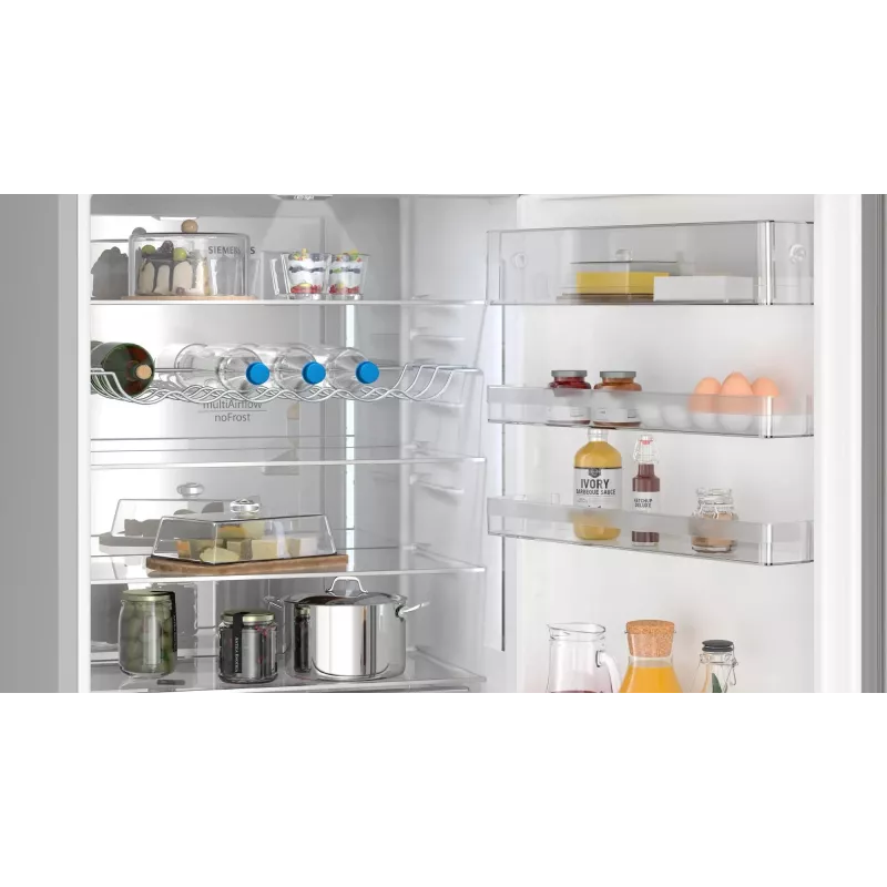 Siemens iQ500 KG49NAICT Frigorífico combi congelador de libre instalación 440 L acero inoxidable