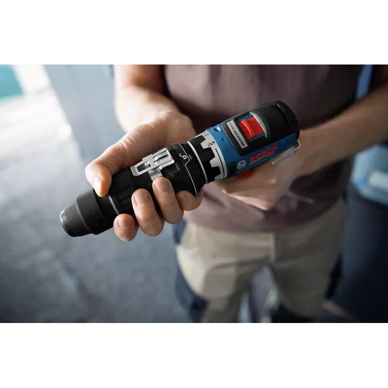 Bosch GFA 12-H Professional 1600A024LN FlexiClick adaptador de martillo perforador, SDS-plus, con tope de profundidad y empuñadura adicional, para GSR 12V-15 FC / 12V-35 FC, negro