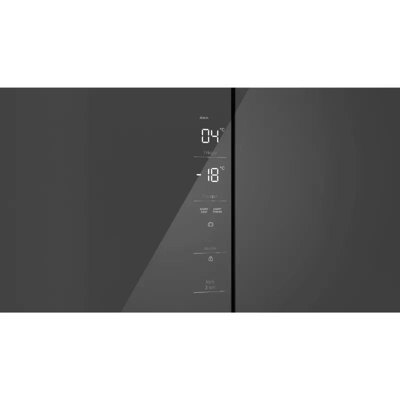 Bosch Serie 4 KMC85LEEA Frigorífico side-by-side independiente 547 L gris