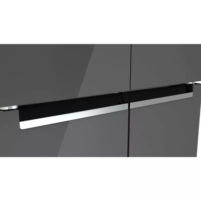 Bosch Serie 4 KMC85LEEA Frigorífico side-by-side independiente 547 L gris