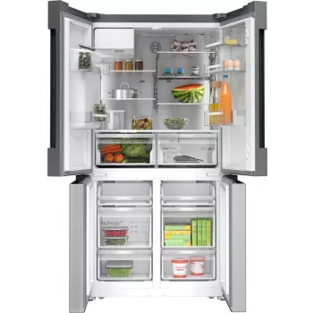 Bosch Serie 6 KFI96APEA Frigorífico side-by-side independiente 574 L acero inoxidable cepillado