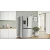 Bosch Serie 6 KFI96APEA frigorífico combi French Door, 574 l (375 l frigorífico + 199 l congelador), clase energética E, Home Connect, acero inoxidable cepillado
