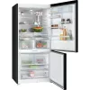 Bosch Serie 8 KGP86AXB0N frigorífico combi de libre instalación, 621 l (419 l frigorífico + 202 l congelador), clase energética B, 186 cm, Home Connect, acero inoxidable negro