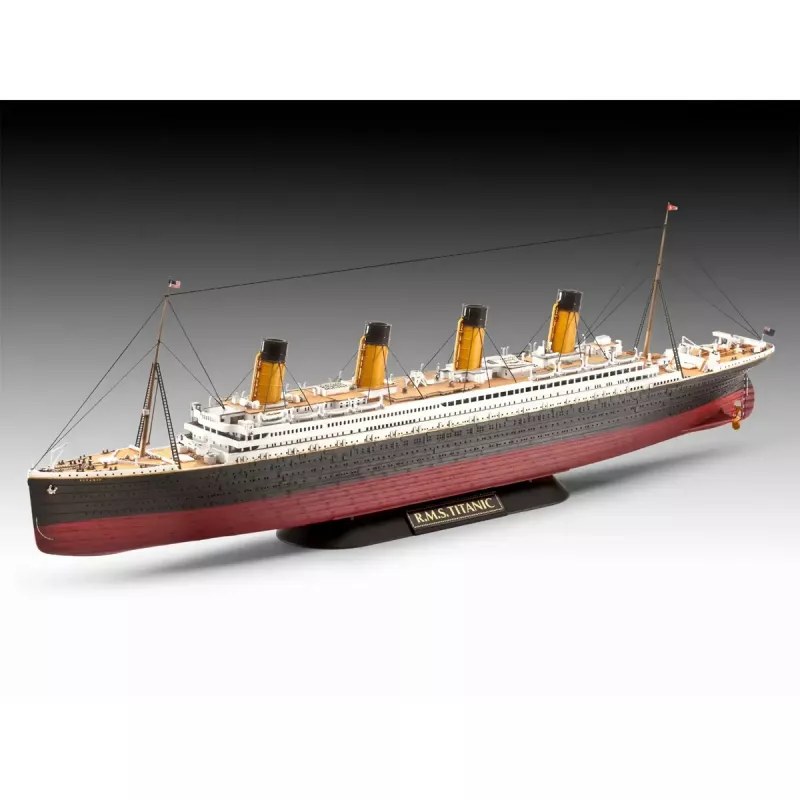 Modelo de barco REVELL RMS Titanic 1:700 / 1:1200 – Maqueta de plástico (MPN 05727)