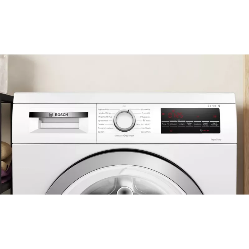 Lavadora Bosch Serie 6 WUU28T71 Carga frontal 8 kg 1400 rpm Blanco